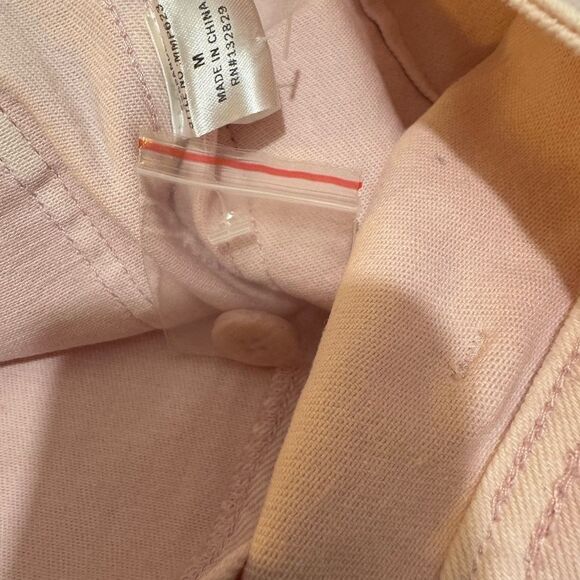 MIOU MUSE Frannie Front Pocket Denim Pant in Light Pink NWOT Sz. M - Picture 7 of 8